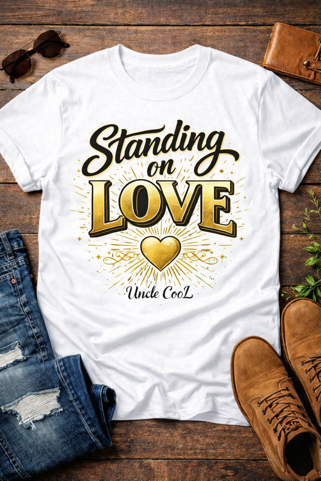 Standing on Love T Shirt